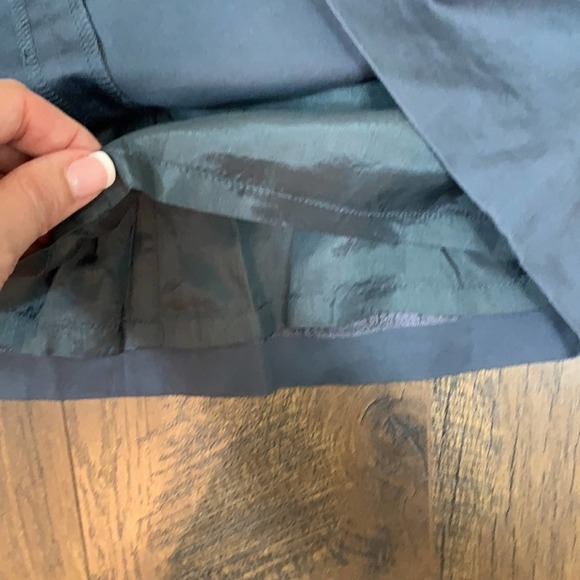 BCBGMaxazria Military Gray Mini Skirt - Picture 6 of 7